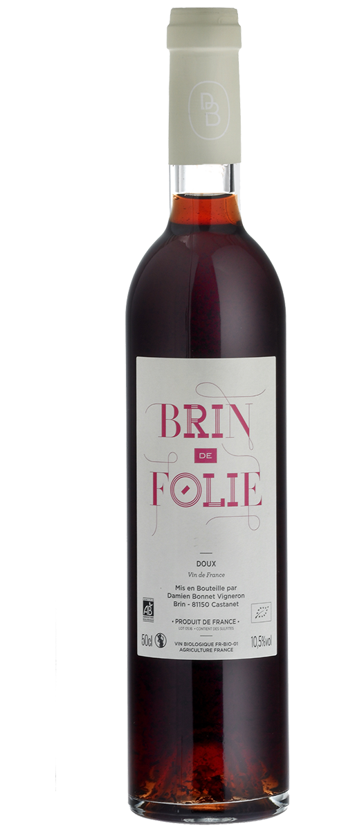 NYHET - Domaine de Brin - Brin de Folie 2022 (sött rosé/sweet rosé)