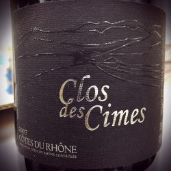 Clos des Cimes - Clos des Cimes 2007 (rött oxydativ/red oxydative): The special one